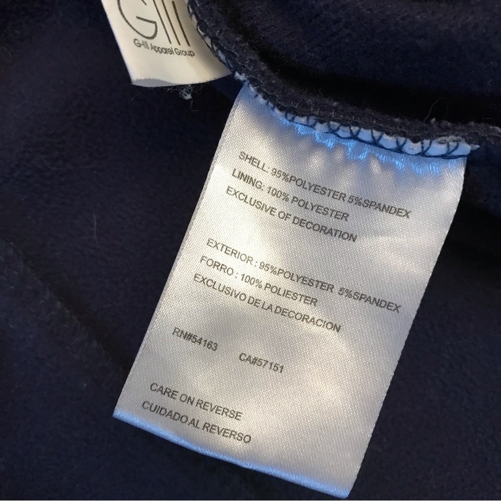 NFL Seattle Seahawks Stadium Jacket Adult Size Large Soft Shell Fleece Dark Blue - Picture 12 of 13